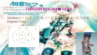 CONTOH DIAGRAM VENN
 