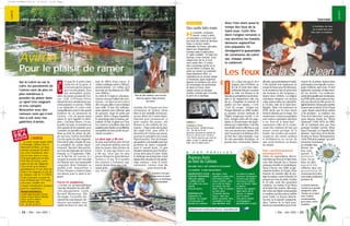 côté sports
Loiret
bout de 500 m d’une course, le
rythme cardiaque monte à 200 pul-
sations/minute. Un rythme qu’il
faut tenir sur des distances de 1000,
voire 2000m.»
Au delà de l’exigence physique,
l’aviron est aussi l’affaire des tech-
niciens. «La force ne sert à rien si
elle n’est pas alliée à une technique
sans faille. Il faut être suffisam-
ment puissant pour effectuer plus
de quarante coups de pelles par
minute. Mais à chaque impulsion,
le corps bouge dans le bateau, per-
turbant, de fait, la glisse sur l’eau.
Les rameurs travaillent donc leur
souplesse pour limiter ces oscillations,
susceptibles de faire perdre de pré-
cieuses secondes.»
Le plus âgé a 88 ans
Ils sont aujourd’hui plus de huit
cent cinquante athlètes inscrits
dans les quatre clubs d’aviron du
Loiret. Le plus âgé d’entre eux
à 88 ans, alors que les plus
jeunes démarrent généralement
l’aviron à 12 ans. Si le nombre
des rameurs a fortement aug-
menté depuis deux ans, c’est
autant grâce
aux bons
DÉBUTANTS OU CONFIRMÉS... LE CONSEIL GÉNÉRAL EST LE PARTENAIRE DE TOUS LES SPORTIFS. terroir
Loiret
Il y a deux ans que je vis à
Jargeau, près d’Orléans, un
feu de la Saint-Jean solen-
nellement béni par un prêtre
en étole. Les femmes et les
hommesseprécipitèrentsurlesbran-
dons et les emportèrent, afin, me
dit-on, d’empêcher le tonnerre de
tomber sur leur maison.» Cette
“Note de voyage”, rédigée par
ProsperMérimée,en1840,montre
sa surprise devant l’attitude de
l’Église longtemps hostile à ces
feux, vestiges selon elle du paga-
nisme,etàlasurvivancedessuper-
stitionsquiyétaientliées.Cettefête
sacerdotaleavaiteneffetlieuenmai
chez nos ancêtres les Gaulois. Elle
était l’équivalent du Beltaine (Feu
de bel) des Celtes irlandais. Lors
de cette assemblée druidique, de
grands feux cérémoniels étaient
I
SPÉCIALITÉ
Des outils faits main
INGRÉDIENTS POUR
CHAQUE PERSONNE
180 g de rognons
1 cuillère de miel
1/2 cuillère de crème
fraîche
50 g de beurre.
PRÉPARATION
Dégraisser les
rognons, les couper
en morceaux en
suivant les contours
des lobes. Faire
chauffer la poêle avec
50% huile et 50%
beurre clarifié, saisir
sur le dos les lobes,
les retirer une fois
dorés. Finir la cuisson
au four selon
l’intensité désirée.
Sauce : dans une
petite casserole, faire
caraméliser le miel,
puis détendre avec
la crème et monter
au beurre (incorporer
le beurre par petits
morceaux et battre
avec un fouet). Saler
et poivrer.
Dresser les rognons,
lobes dorés sur le
dessus, et napper
avec la sauce.
Une purée maison
accompagnera
parfaitement ce plat.
tement de la phtisie (tuberculose
pulmonaire)pourlaquelleoninvo-
quait d’ailleurs saint Jean. Il était
égalementcoutumierdefaireréson-
ner les cloches. Ces carillonne-
mentsintempestifssontmentionnés,
auXVIIIe siècle,parleprieurdeSen-
nely qui dénonce le fait que les vil-
lageoistirentlesclochessanss’arrêter
duranttoutelanuitdu23au24juin
«pour chasser croient-ils les sorciers
et les sorcières ». La tradition des
“feux de la Saint-Jean” avait quasi-
ment disparu durant les “Trente
Glorieuses”(1945-1975).En1982,
elle ne subsistait plus que dans
quelques localités comme Attray,
Auxy,Chemault,LaChapelle-Saint-
Mesmin, Saint-Jean-de-la-Ruelle,
SennelyouTavers.Étonnamment,
c’estla“Fêtedelamusique”qui,indi-
rectement,luiredonna
unvéritableélan.
Partout, des
feux rena-
quirent. À
q u e l q u e s
rares excep-
tions, ces fêtes,
aujourd’hui
célébrées dans une
quarantaine de
communesduLoiret,
sontrestéestotalement
profanes. s
allumés,quisymbolisaientlesoleil.
Cette période était également un
temps de liesse pour les Romains,
etdenombreuxritesdeprotection
des hommes et des troupeaux y
étaient alors célébrés. La religion
catholique intégrera ces anciens
cultes païens dans son calendrier,
le 24 juin, date de la Saint-Jean-
Baptiste. Mais c’est seulement au
XVIIe siècle que les feux furent
bénis et allumés par le clergé. Des
nombreuses croyances populaires
sont restées cependant attachées
à ces “feux de la Saint-Jean” ,
notamment celles de la conser-
vation des charbons de bois qui
étaient censés protéger de la
foudre, des cendres qui avaient,
croyait-on, des vertus curatives
et fertilisatrices ou encore du
saut porte-bonheur au-dessus
du brasier.
Des carillonnement
intempestifs
Outre ces superstitions directe-
mentliéesauxfeuxdelaSaint-Jean,
cette date donnait lieu à d’autres
pratiques rituelles et symboliques.
Ainsi, à Tavers, vers 1900, on gar-
nissaitlesfenêtres,le23juin,d’une
branche de noisetier afin de pro-
tégerlamaisoncontrelafoudre.On
pensait que l’eau de pluie, tombée
le 24 juin, avait des propriétés
curatives. Les herbes et les fleurs
delaSaint-Jeanavaient,ellesaussi,
desvertussoitdisantremarquables
àconditionqu’ellessoientcueillies
avant l’aube. La bryone blanche,
l’aconit ou la grande marguerite,
dites “herbes de la Saint-Jean”
étaientrecommandéespourletrai-
À V O S P A P I L L E S
| 22 | Mai - Juin 2002 |
Herminette, serfouette,
binette, crouet à dents...
cet inventaire à la Prévert sort
tout droit des mains de Bernard
Solon, le dernier maître
taillandier de France, spécialisé
depuis une cinquantaine
d’années dans la fabrication
d’“outils à taillant”. À l’aide d’un
marteau, d’une enclume, d’une
simple barre de fer et d’un
sacré savoir-faire, il réalise,
dans sa boutique-atelier de la
rue du Poirier à Orléans, des
outils sur mesure au tranchant
impeccablement effilé. La
réputation de cet artisan unique
et talentueux ayant largement
dépassé les frontières du Loiret,
les commandes lui proviennent
de toute la France. Alors,
simple curieux ou amateur
d’outils, n’hésitez pas à franchir
la porte de sa boutique.
CONTACT :
Taillanderie Alexis
Rue du Poirier, 45000 Orléans.
Tél. : 02 38 53 91 87
Ouverture du lundi au samedi de
9h15 à 12h30 et de 14h30 à
19h. Portes ouvertes aux mois de
juillet et août, le samedi après-
midi, tous les quinze jours.
Ce jour-là, le soleil a bien
voulu être de la partie, et
ce ne sont pas les rameurs
qui s’en sont plaints. Sous
une atmosphère printa-
nière, les jeunes pousses de l’avi-
ron club d’Orléans-Olivet
démarrent leur entraînement avec
enthousiasme et entrain. Fidèle
à ses habitudes, le Loiret coule
tranquillement pour le plus grand
bonheur de ces amoureux de
l’aviron. « On est quand même
mieux là, qu’à regarder la télévi-
sion», s’exclame Simon, 14 ans,
la pelle à la main. La tentation est
alors grande de les rejoindre pour
connaître de pareilles sensations.
Mais au-delà du plaisir de glis-
ser sur l’eau, l’aviron est d’abord
l’un des sports les plus exigeants.
Peut-être le plus complet de tous.
Le président du comité dépar-
temental, Bernard Monnereau,
est l’une des légendes de l’aviron
français. Le 9 septembre 1962,
sur le Rot-See de Lucerne, il a
conquis le premier titre mondial
de l’histoire avec son inséparable
coéquipier René Duhamel en
double scull. Aujourd’hui, à
67ans, l’homme a conservé intact
son amour pour ce sport si exi-
geant.
Force et souplesse
« L’aviron est incontestablement
l’une des disciplines les plus diffi-
ciles physiquement, confie
Bernard Monnereau. Elle
développe l’ensemble des
muscles du corps humain, des
dorsaux aux jambes, sans
oublier les bras et le cœur. Au
résultats des Français aux Jeux
olympiques de Sydney (deux
titres et une médaille de bronze),
qu’aux efforts du Comité dépar-
temental pour promouvoir ce
sport auprès des jeunes, des
femmes et des salariés de l’en-
treprise. «Nous avons mis en place
des stages d’été, pour offrir la
découverte de l’aviron aux jeunes,
poursuit le président du comité
départemental. Pour les femmes,
une garderie a été installée pour leur
permettre de ramer tranquille-
ment le samedi matin. La gent
féminine représente près d’un licen-
cié sur deux dans le Loiret. Enfin,
le challenge interentreprises réunit
depuis deux ans plus de cent quatre-
vingt rameurs.» Sous le soleil,
exactement, l’aviron coule des
jours heureux.Ⅲ
Rognons dorés
au miel du Gâtinais
PAR MARC FARCY, CHEF CUISINIER AU RESTAURANT
“LE VAUDÉSIR” À SAINT-JEAN-DE-BRAYE
Les feux de la Saint-Jean
L’AVIRON
Le Loiret compte quatre clubs
à Montargis, Orléans, Gien et
Saint-Jean-de-Braye. Les deux
premiers proposent de partici-
per à des compétitions, alors
que les deux autres se consa-
crent principalement au loisir.
Pour faire de l’aviron, savoir
nager est bien sûr obligatoire.
Une activité qu’on démarre
généralement à 12 ans. Selon les
clubs et les catégories, le prix de
la cotisation varie de 75 à 200 €.
À titre d’exemple, un jeune du
club d’Orléans paie 115 € pour
une année complète tout
compris (entraînement, transport
pour les compétitions...).
RENSEIGNEMENTS :
Comité départemental d’aviron
Centre d’aviron Marcel Baratta
2575, rue de la Source
45072 Orléans Cedex
Tél. : 02 38 63 38 73
C’EST
PRA
TIQUE
Sur le Loiret ou sur la
Loire, les passionnés de
l’aviron sont de plus en
plus nombreux à
prendre du plaisir dans
ce sport très exigeant
et très complet.
Rencontre avec des
rameurs ravis qui n’ont
rien à voir avec nos
galériens d’antan.
C
Aviron :
Pour le plaisir de ramer
Plus de 850 athlètes sont inscrits
dans les quatre clubs d’aviron
du Loiret.
Avec l’été vient aussi le
temps des feux de la
Saint-Jean. Cette fête
dont l’origine remonte à
nos ancêtres les Gaulois,
demeure aujourd’hui
très populaire. En
témoignent la quarantaine
de communes du Loiret
qui, chaque année,
la célèbrent.
«
À Combleux, les feux
de la Saint-Jean sont
fêtés dans la tradition.
La bryone blanche,
l’aconit ou la grande
marguerite, dites
“herbes de la Saint-
Jean” étaient
recommandées
pour lutter contre
la phtisie.
L’aviron n’est pas
seulement un sport
de force, la technique
est essentielle.
E.Bouton
| Mai - Juin 2002 | 23 |
Retrouvez les recettes du Loiret sur : www.loiret.com
30365 LOIRET63 P22-23 27/05/02 15:24 Page 1
 