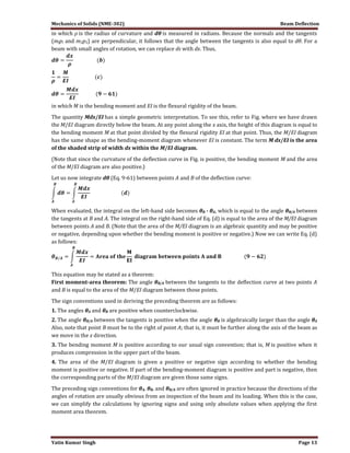 Beam Deflection Notes.pdf Beam deflection gere | PDF
