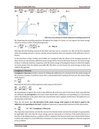 Beam Deflection Notes.pdf Beam deflection gere | PDF