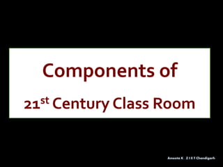 Components of
21st Century Class Room
Ameeta K . Z I E T Chandigarh
 