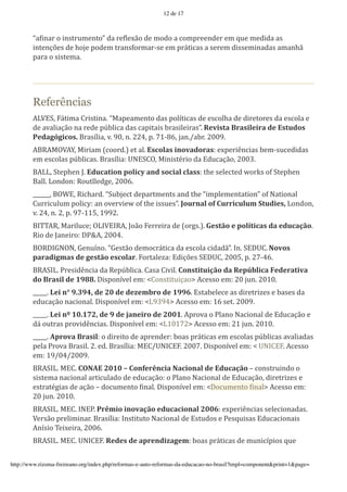 12 de 17



        Z&5"+&)'$'"+<?)@%*+?$'=&')*5A*bL$'=*'%$=$'&'7$%H)**+=*)'*%'K@*'%*="=&'&<
        "+?*+MJ*<'=*'-$[*'H$=*%'?)&+<($)%&).<*'*%'H)C?"7&<'&'<*)*%'="<<*%"+&=&<'&%&+-L
        H&)&'$'<"<?*%&/




        Referências
        I68>49'hC?"%&'B)"<?"+&/'Zs&H*&%*+?$'=&<'H$AN?"7&<'=*'*<7$A-&'=*'=")*?$)*<'=&'*<7$A&'*
        =*'&;&A"&ML$'+&')*=*'H^PA"7&'=&<'7&H"?&"<'P)&<"A*")&</'!*,"-.&'/)&-"0*")&'1*'2-.31$-
        4*1&565"7$-8'`)&<NA"&9';/'q29'+/'11l9'H/'f3.0g9'[&+/c&P)/'122q/
        I`!Iso8I|9's")"&%'D7$$)=/E'*?'&A/'2-7$0&-'"+$,&1$)&-S'*bH*)"_+7"&<'P*%.<@7*="=&<
        *%'*<7$A&<'H^PA"7&</'`)&<NA"&S':j>4Bo9's"+"<?F)"$'=&'>=@7&ML$9'122i/
        `I669'4?*H-*+'}/'2137&."$+'9$0"7:'&+1'-$7"&0'70&--S'?-*'<*A*7?*='~$)•<'$('4?*H-*+
        `&AA/'6$+=$+S'!$@?AA*=Q*9'122g/
        €€€€€€9'`op>9'!"7-&)=/'Z4@P[*7?'=*H&)?%*+?<'&+='?-*'Z"%HA*%*+?&?"$+'$('j&?"$+&A
        B@))"7@A@%'H$A"7TS'&+'$;*);"*~'$('?-*'"<<@*</';$3)+&0'$<'=3))"7303%'>.31"*-?'6$+=$+9
        ;/'1l9'+/'19'H/'qf.33e9'3qq1/
        `]ddI!9's&)"A@7*n'o6]8>]!I9'}$L$'h*))*")&'=*'D$)Q</E/'@*-.A$'*'9$0B."7&-'1&'*137&CA$/
        !"$'=*'}&+*")$S'GO•I9'122l/
        `o!G]mjoj9'm*+@N+$/'Zm*<?L$'=*%$7)C?"7&'=&'*<7$A&'7"=&=L/']+/'4>G:B/'D$,$-
        9&)&1"5%&-'1*'5*-.A$'*-7$0&)/'h$)?&A*#&S'>="MJ*<'4>G:B9'122e9'H/'1f.lg/
        `!I4]6/'O)*<"=_+7"&'=&'!*H^PA"7&/'B&<&'B";"A/'=$+-.".3"CA$'1&'!*9EF0"7&'(*1*)&.",&
        1$'/)&-"0'1*'GHII8'G"<H$+N;*A'*%S'‚B$+<?"?@"M&$ƒ'I7*<<$'*%S'12'[@+/'1232/
        €€€€€/'J*"'+K'H8LHM?'1*'NO'1*'1*#*%F)$'1*'GHHP/'><?&P*A*7*'&<'=")*?)"#*<'*'P&<*<'=&
        *=@7&ML$'+&7"$+&A/'G"<H$+N;*A'*%S'‚6qiqlƒ'I7*<<$'*%S'3g'<*?/'122q/
        €€€€€/'J*"'+Q'GO8GRN?'1*'H'1*'S&+*")$'1*'NOOG/'IH)$;&'$'OA&+$'j&7"$+&A'=*'>=@7&ML$'*
        =C'$@?)&<'H)$;"=_+7"&</'G"<H$+N;*A'*%S'‚6323f1ƒ'I7*<<$'*%S'13'[@+/'1232/
        €€€€€/'T9)$,&'/)&-"0S'$'=")*"?$'=*'&H)*+=*)S'P$&<'H)C?"7&<'*%'*<7$A&<'H^PA"7&<'&;&A"&=&<
        H*A&'O)$;&'`)&<"A/'1/'*=/'`)&<NA"&S's>Bc:j]B>h/'122f/'G"<H$+N;*A'*%S'‚':j]B>h/'I7*<<$
        *%S'3qc2lc122q/
        `!I4]6/'s>B/'=UDT2'NOGO'V'=$+<*)W+7"&'D&7"$+&0'1*'2137&CA$'R'7$+<?)@"+=$'$
        <"<?*%&'+&7"$+&A'&)?"7@A&=$'=*'*=@7&ML$S'$'OA&+$'j&7"$+&A'=*'>=@7&ML$9'=")*?)"#*<'*
        *<?)&?FQ"&<'=*'&ML$'R'=$7@%*+?$'5"+&A/'G"<H$+N;*A'*%S'‚G$7@%*+?$'5"+&Aƒ'I7*<<$'*%S
        12'[@+/'1232/
        `!I4]6/'s>B/']j>O/'4)W%"$'"+$,&CA$'*137&7"$+&0'NOOPS'*bH*)"_+7"&<'<*A*7"$+&=&</
        8*)<L$'H)*A"%"+&)/'`)&<NA"&S']+<?"?@?$'j&7"$+&A'=*'><?@=$<'*'O*<K@"<&<'>=@7&7"$+&"<
        I+N<"$'d*"b*")&9'122g/
        `!I4]6/'s>B/':j]B>h/'!*1*-'1*'&9)*+1"#&5*%S'P$&<'H)C?"7&<'=*'%@+"7NH"$<'K@*


http://www.rizoma-freireano.org/index.php/reformas-e-auto-reformas-da-educacao-no-brasil?tmpl=component&print=1&page=
 