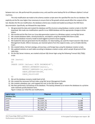 Dell PowerEdge R820 and R910 servers: Performance and reliability | PDF