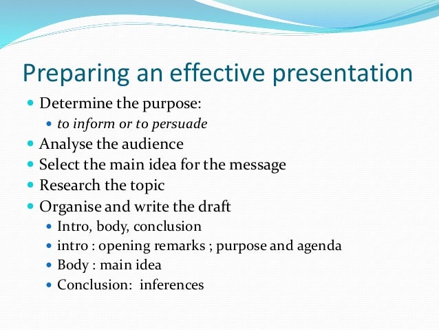 strategies for improving oral presentation slideshare
