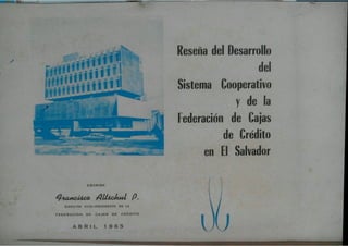 R91 v2 Anexo  Recopilación de artículos sobre cajas de crédito rural en El Salvador  57p