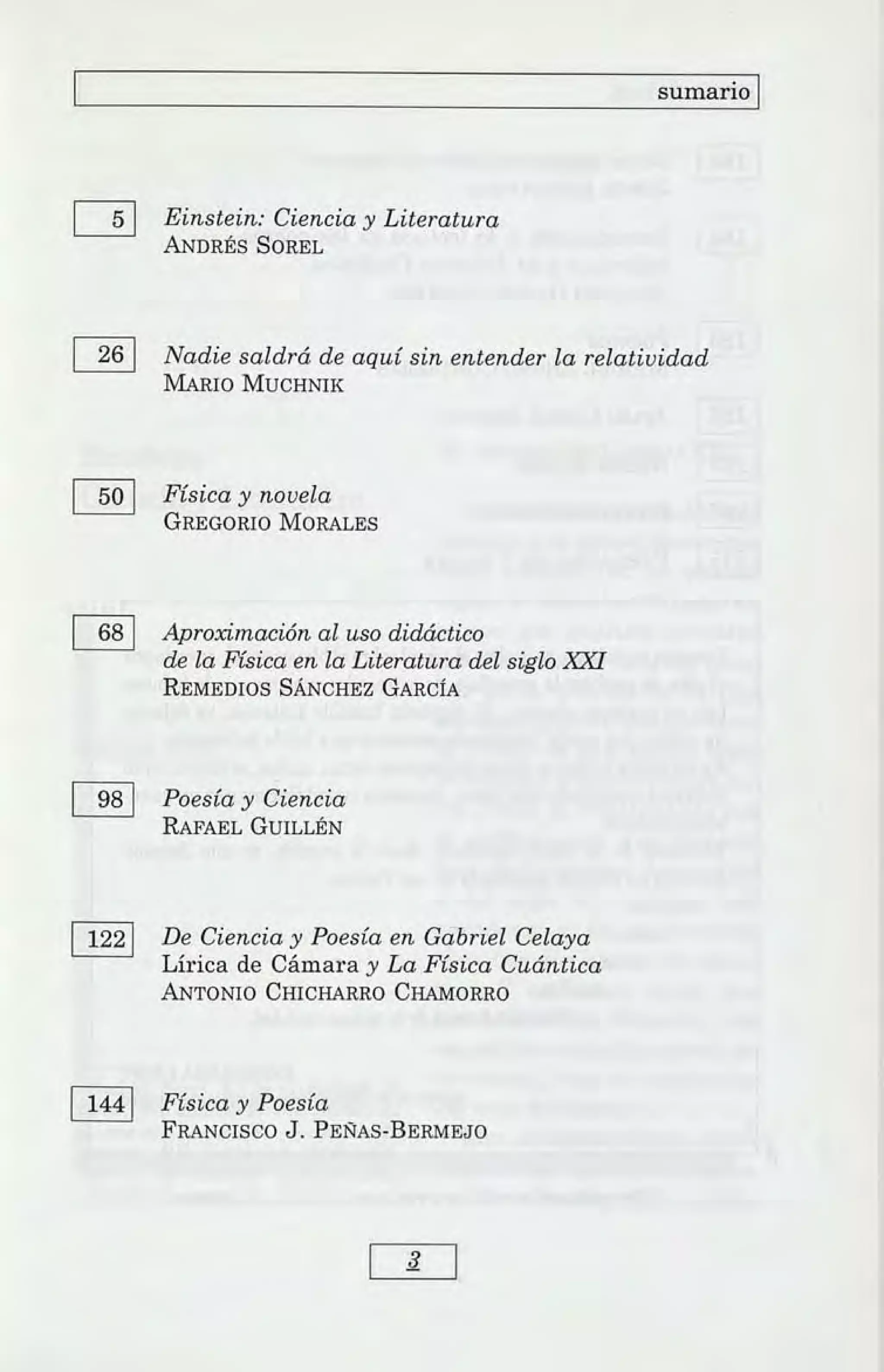 Literatura y ciencia