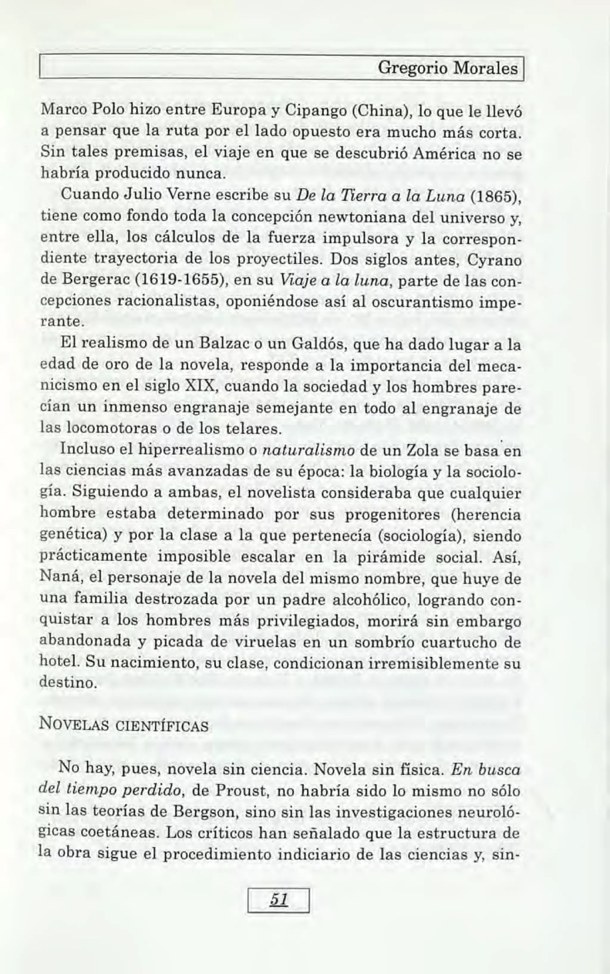 Literatura y ciencia