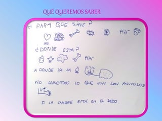 QUÉ QUEREMOS SABER
 