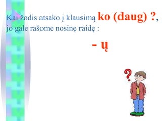 2b - Rašymo taisyklės