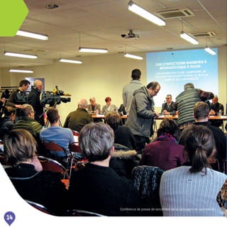 14
Conférence de presse de lancement de la campagne de vaccination
 