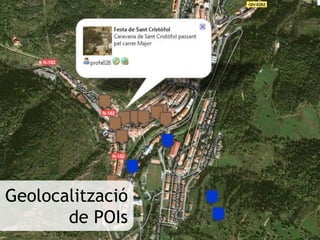 Geolocalització
de POIs
 
