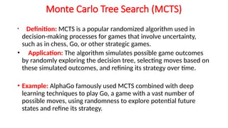 Mcts Example RA-UNIT-1.pptx ( Randomized Algorithms) | PPTX