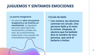 Aplicación de habilidades socioemocionales para el bienestar individual ...