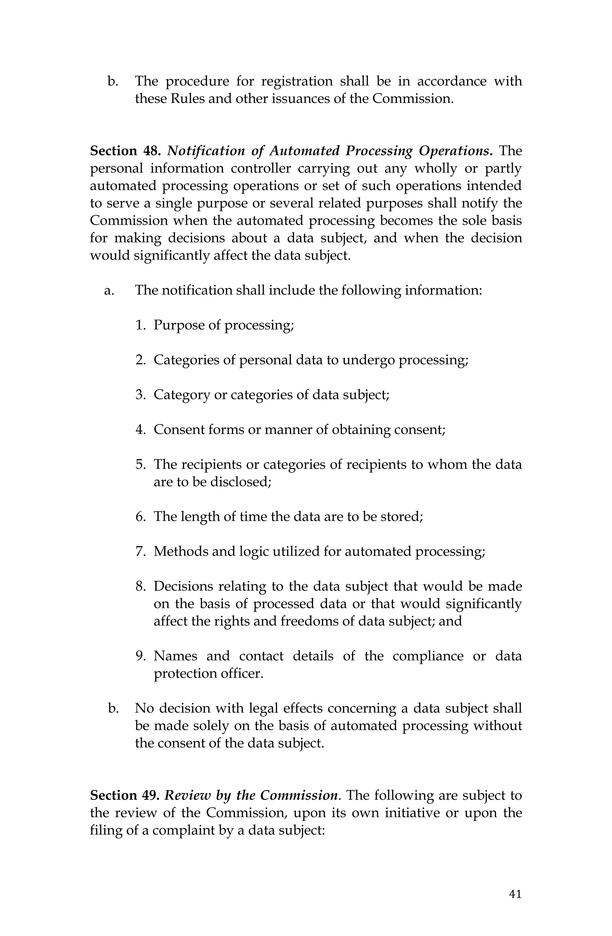 Philippine Data Privacy Act of 2012 (RA 10173) | PDF