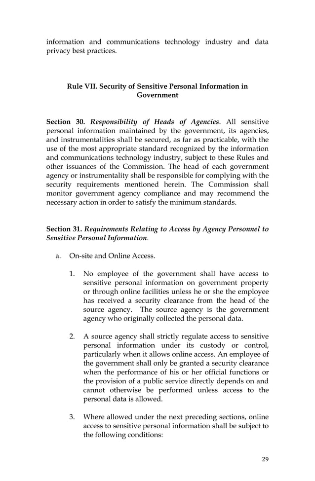 Philippine Data Privacy Act of 2012 (RA 10173) PDF