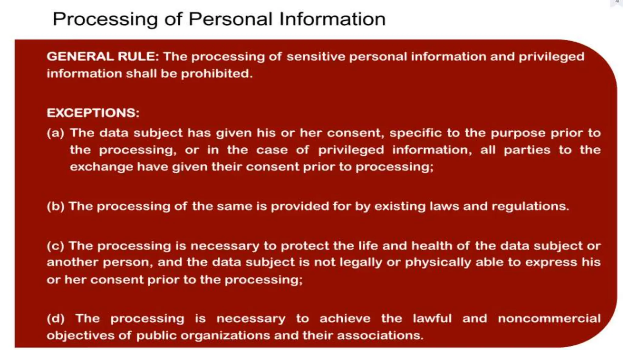 Ra 10173 Data Privacy Act Of 2012