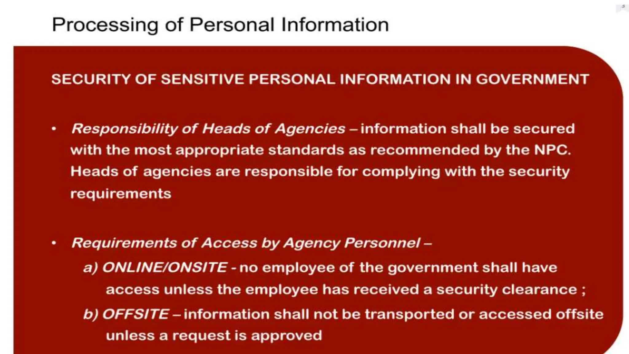 Ra 10173 data privacy act of 2012 pptx