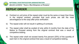 Revised Procurement Guidelines and Simplified Bidding Procedures for ...