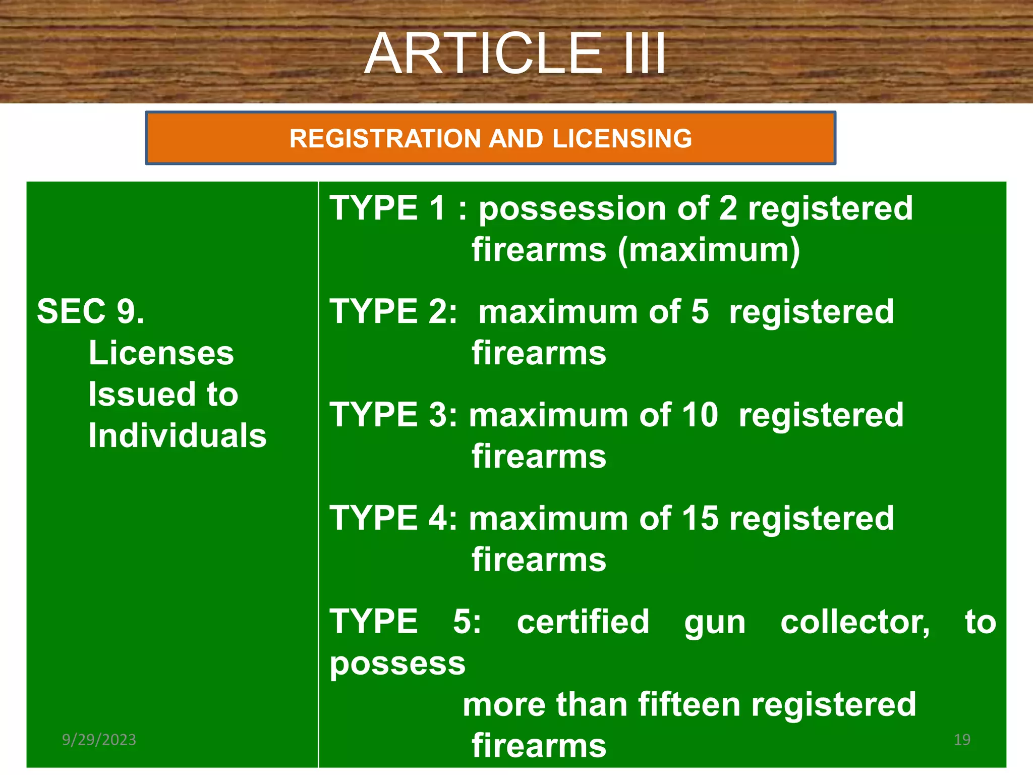 RA 10591 SALIENT FEATURES.pptx