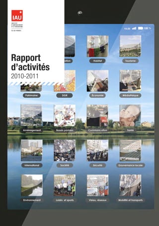 Rapport
d’activités
2010-2011
 