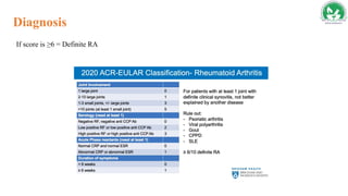 RA (2).pptx Rheumatoid arthritis (RA), a multifactorial disease ...
