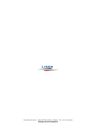 Rue Caroline Aigle – 86012 Poitiers CEDEX – FRANCE – TÉL. : +33 5 49 11 80 00
www.lgv-sea-tours-bordeaux.fr
 