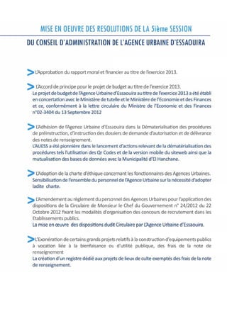 Rapport Annuel 2013 (fr)