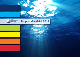 Rapport d’activité 2013
 