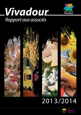 Vivadour 
Rapport aux associés 
2013/2014 
 