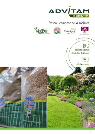 45
Réseau composé de 4 sociétés
collaborateurs
980
190
millions d’euros
de chiffre d’affaires
 