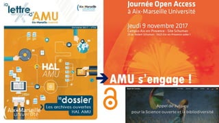 AMU s’engage !
 