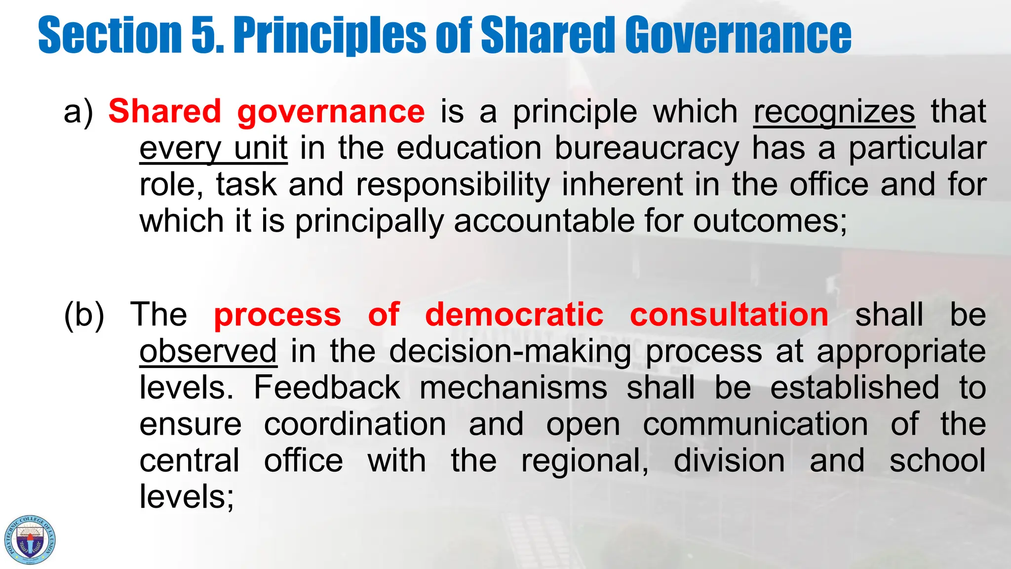 RA 9155 or Governance of Basic Education Act of 2001 | PDF