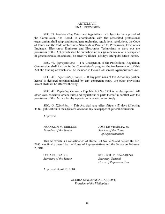 ra 9292 electronic eng g law client letter format for h1b