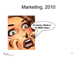 Marketing, 2010 