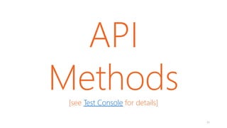 RaaS API Overview and Best Practices