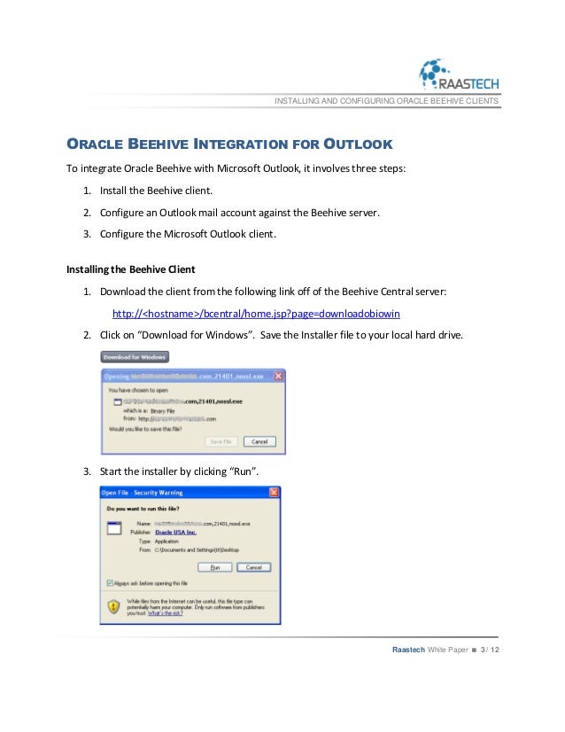 Oracle Windows Client