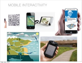 M OBILE I NT ER A C TI VI TY




Friday, June 1, 2012
 