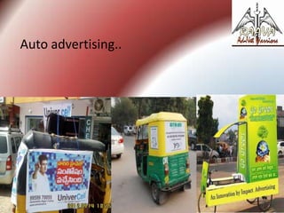 Auto advertising..

 
