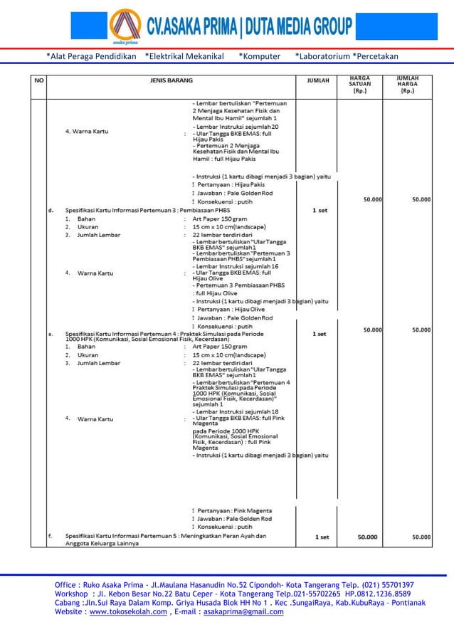 BKB KIT STUNTING 2023 PRODUK ALAT PERAGA BKKBN 2023