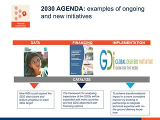The 2030 Agenda for Sustainable Development: From Commitment to ...