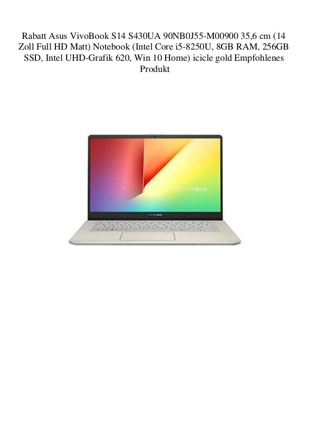 Rabatt Asus Vivobook S14 S430ua 90nb0j55 M 35 6 Cm 14 Zoll Full