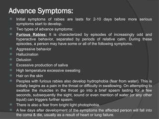 Comprehensive Overview of Rabies: Symptoms, Transmission, and Treatment ...