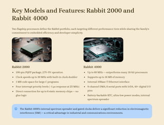 Rabbit Semiconductor Microcontroller – Reliable Embedded Control ...