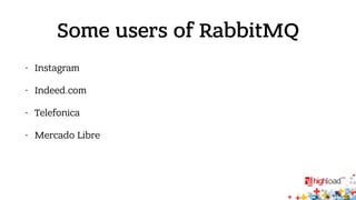 Построение распределенной системы сбора данных с помощью RabbitMQ, Alvaro Videla (Pivotal Inc.)