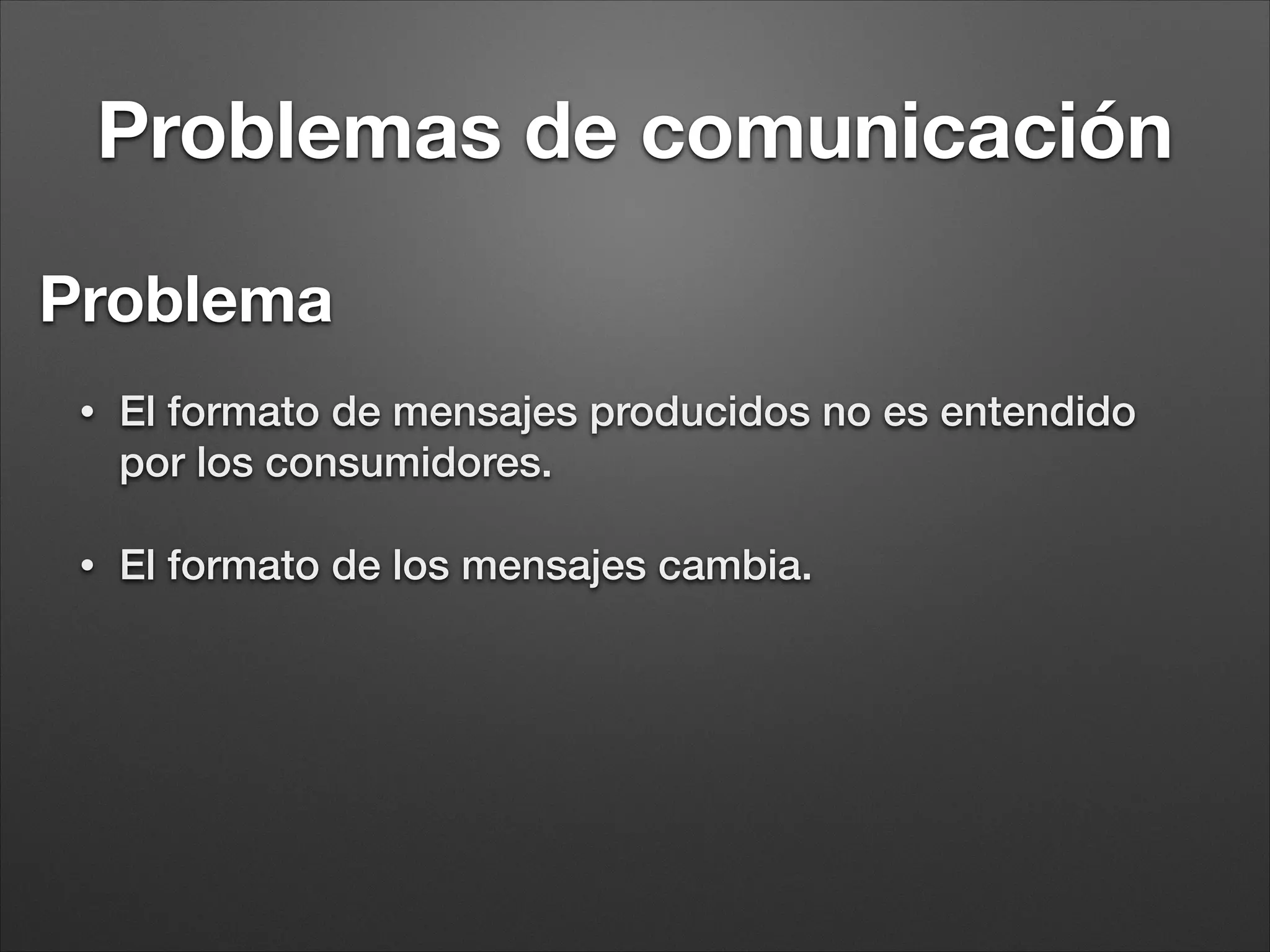 RabbitMQ y Symfony
composer require oldsound/rabbitmq-bundle:1.3.*
Instalación
<?php 
public function registerBundles() 
{ 
$bundles = array( 
new OldSoundRabbitMqBundleOldSoundRabbitMqBundle(), 
); 
 
return $bundles; 
}
 