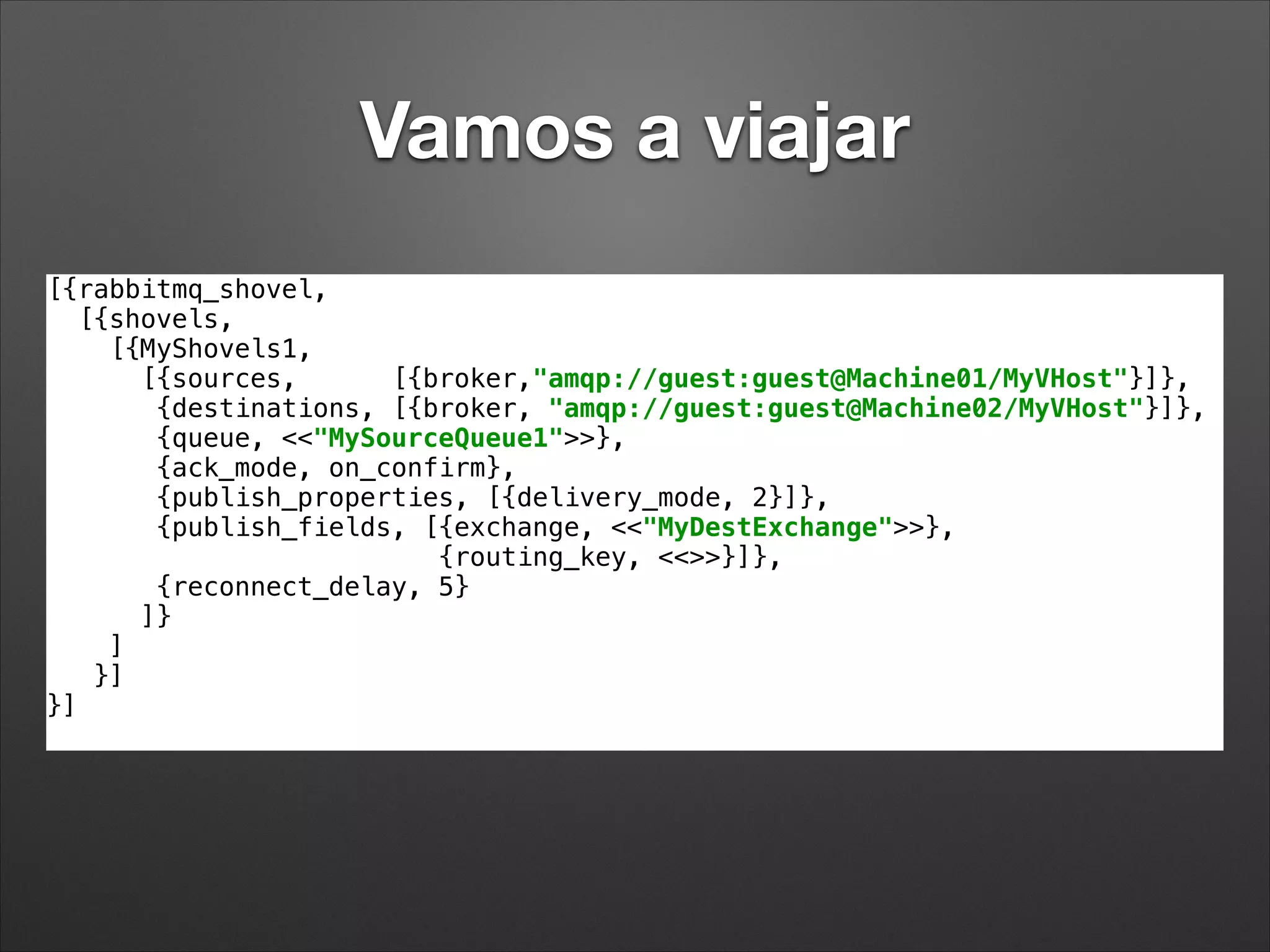 Diferencias de Velocidad
Causa
• Algoritmo de round robin de las colas.
Mensaje1
Mensaje2
Mensaje3
Mensaje4
Mensaje5
Mensaje6
Productor
Mensaje1
Mensaje3
Mensaje5
Consumidor 1
Mensaje2
Mensaje4
Mensaje6
Consumidor 2
http://www.cloudamqp.com/
 