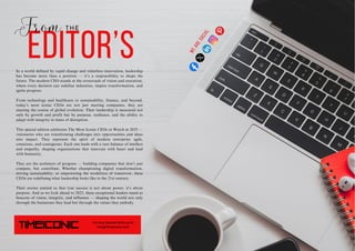 The Most Iconic CEOs to Watch in 2025 - Rabie H. Issa | PDF