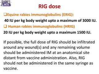 Erig Shot Rabies Rabies: The Most Fatal Disease.pptx