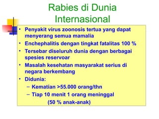 Tingkat Rabies PRESENTASI Rabies-Ratmoko NUSA TENGGARA BARAT.ppt