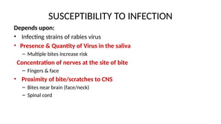 RABIES-RB epidemiology community health nursing | PPTX